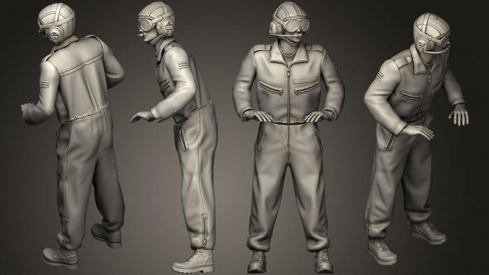 Military figurines (STKW_0216) 3D model for CNC machine