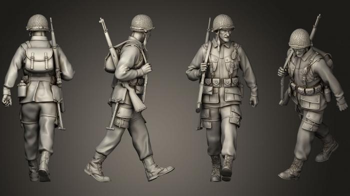 Military figurines (STKW_0259) 3D model for CNC machine