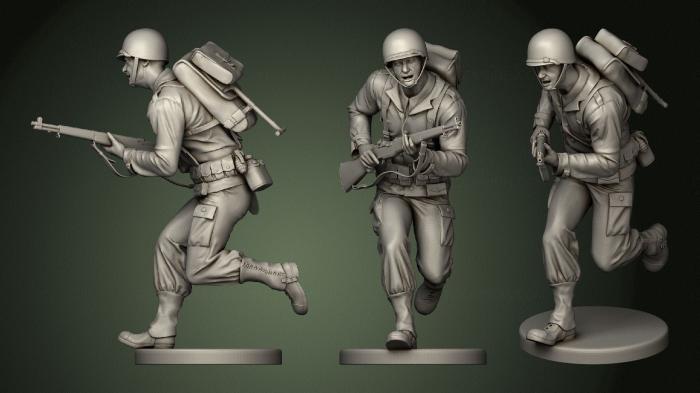Military figurines (STKW_0583) 3D model for CNC machine
