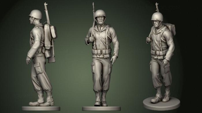 Military figurines (STKW_0585) 3D model for CNC machine