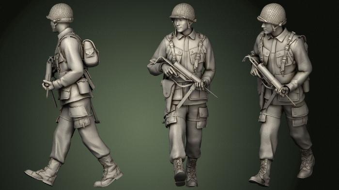 Military figurines (STKW_0587) 3D model for CNC machine