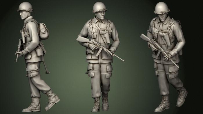 Military figurines (STKW_0590) 3D model for CNC machine