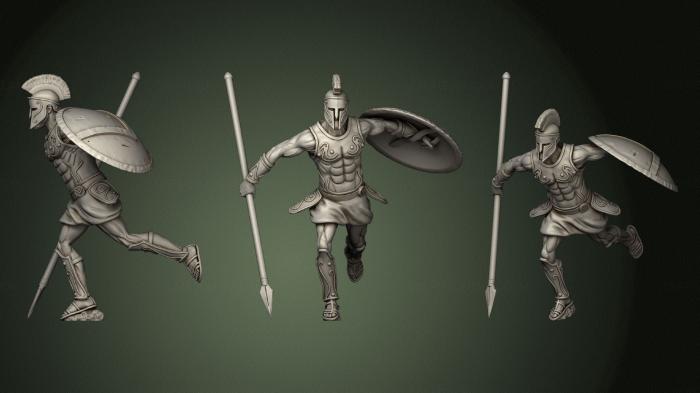 Military figurines (STKW_0604) 3D model for CNC machine