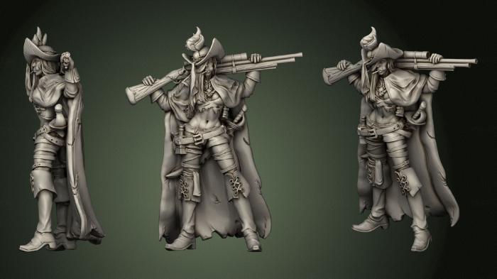 Military figurines (STKW_0663) 3D model for CNC machine