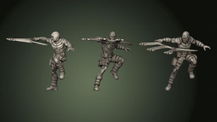 Military figurines (STKW_0696) 3D model for CNC machine