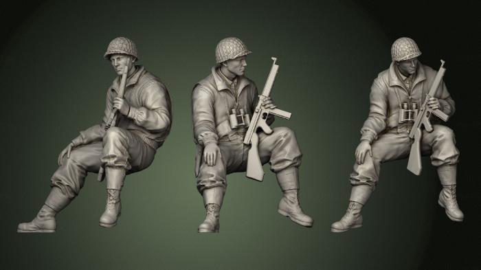 Military figurines (STKW_0749) 3D model for CNC machine