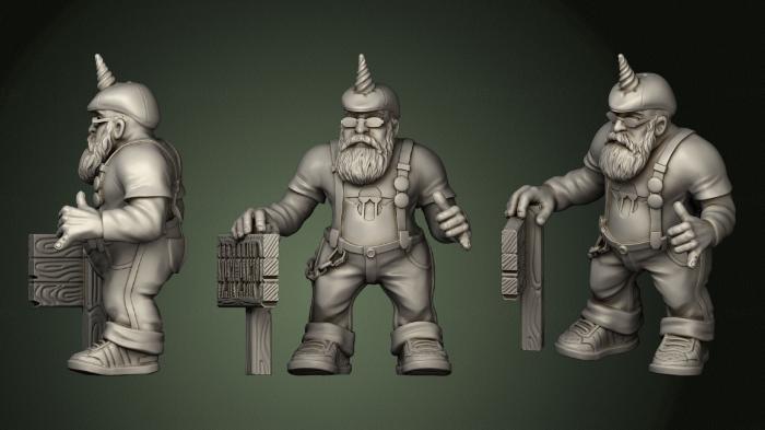 Military figurines (STKW_0853) 3D model for CNC machine