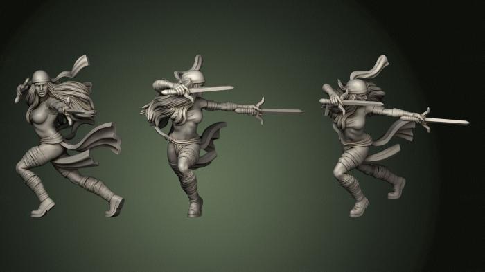 Military figurines (STKW_0898) 3D model for CNC machine