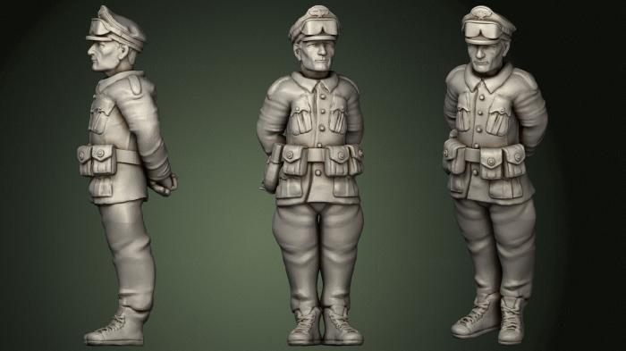 Military figurines (STKW_0918) 3D model for CNC machine