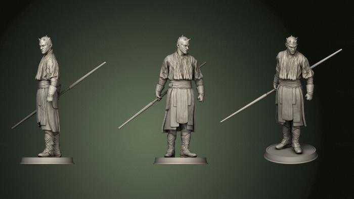 Military figurines (STKW_0956) 3D model for CNC machine
