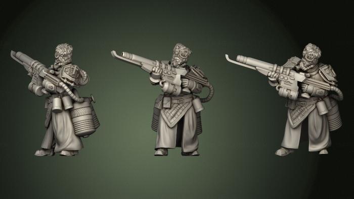 Military figurines (STKW_0971) 3D model for CNC machine