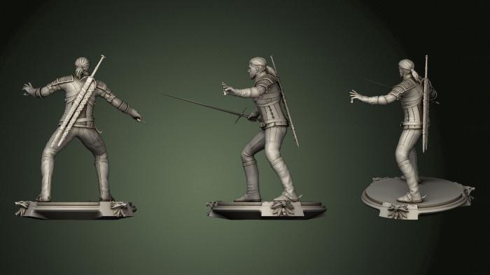 Military figurines (STKW_1030) 3D model for CNC machine
