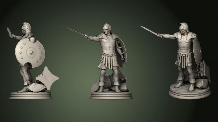 Military figurines (STKW_1114) 3D model for CNC machine