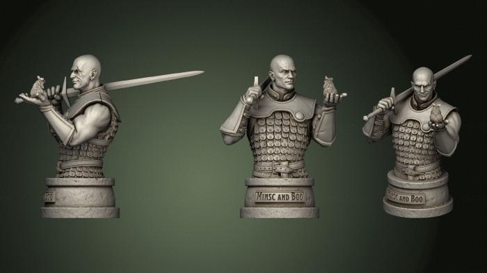 Military figurines (STKW_1118) 3D model for CNC machine