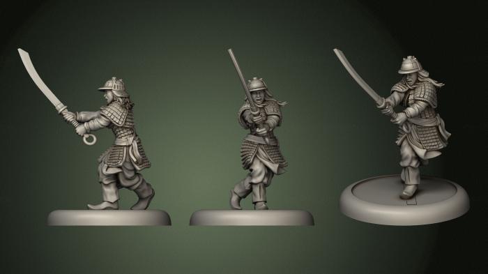 Military figurines (STKW_1143) 3D model for CNC machine