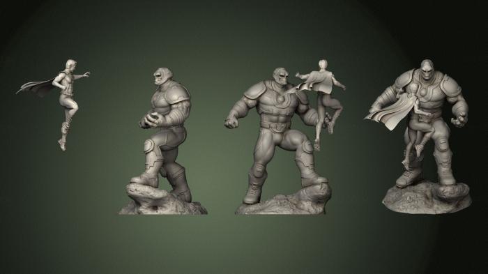 Military figurines (STKW_1201) 3D model for CNC machine