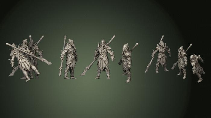 Military figurines (STKW_1209) 3D model for CNC machine