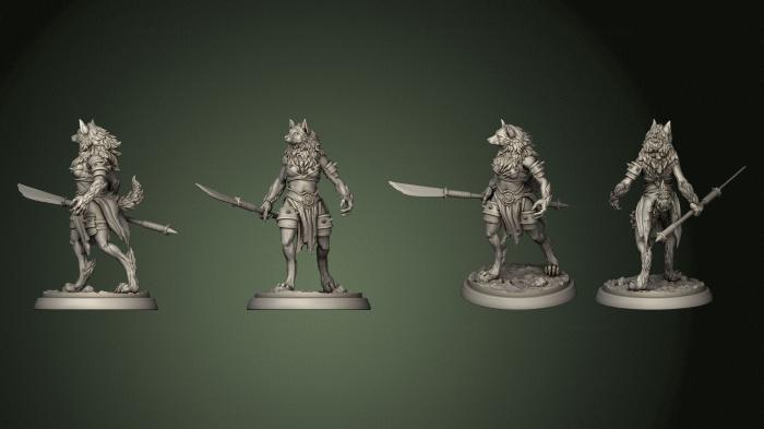 Military figurines (STKW_14798) 3D model for CNC machine