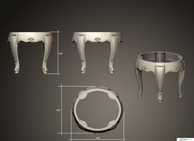 Tables (STL_0443) 3D model for CNC machine