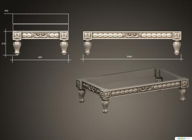 Tables (STL_0446) 3D model for CNC machine