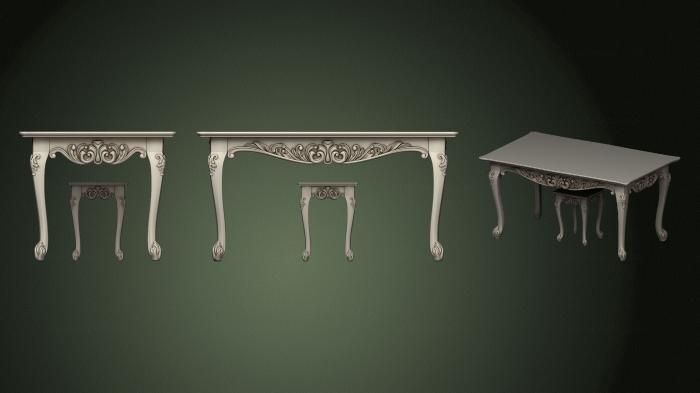 Tables (STL_0448) 3D model for CNC machine