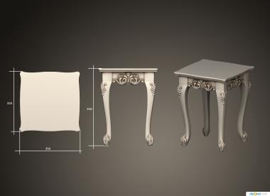 Tables (STL_0449) 3D model for CNC machine