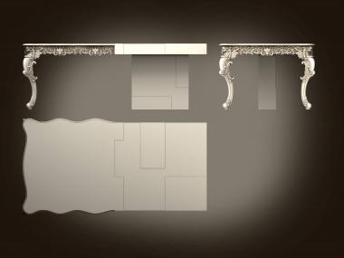 Tables (STL_0451) 3D model for CNC machine