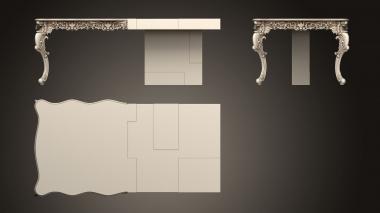 Tables (STL_0451) 3D model for CNC machine