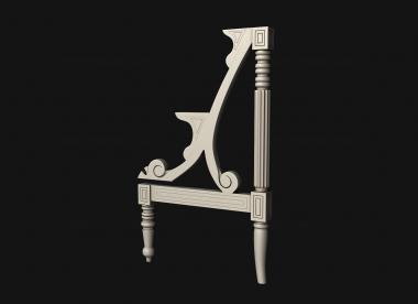 Chair (STUL_0162) 3D model for CNC machine