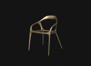 Chair (STUL_0167) 3D model for CNC machine