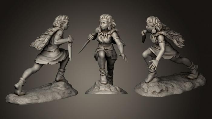 نموذج ثلاثي الأبعاد لآلة CNC ألعاب الأطفال San Princess Mononoke Damp D Miniature 3D Print