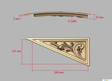 نموذج ثلاثي الأبعاد لآلة CNC عنصر الزاوية 