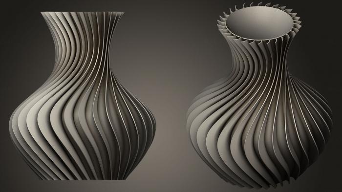 Vases (VZ_0253) 3D model for CNC machine