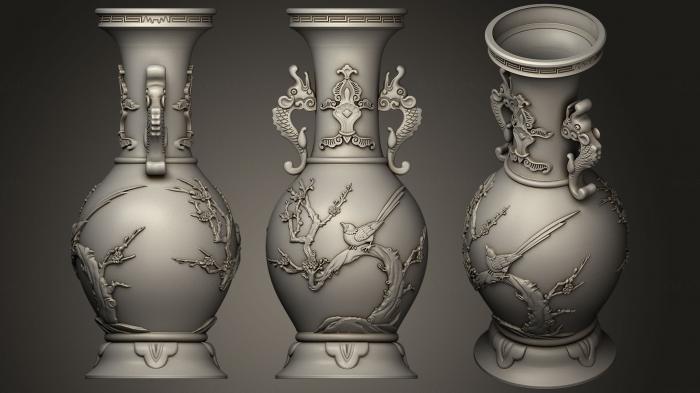 Vases (VZ_0269) 3D model for CNC machine