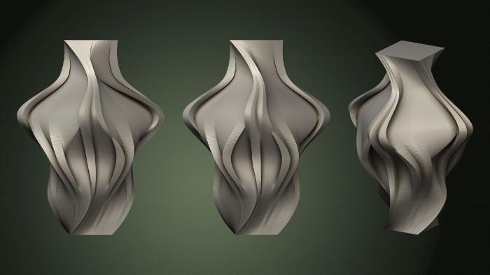 Vases (VZ_0419) 3D model for CNC machine