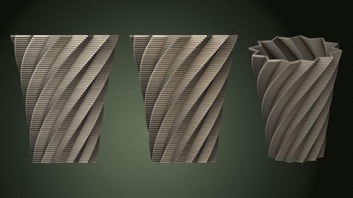 Vases (VZ_0427) 3D model for CNC machine