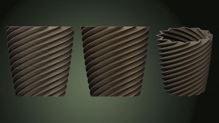 Vases (VZ_0428) 3D model for CNC machine