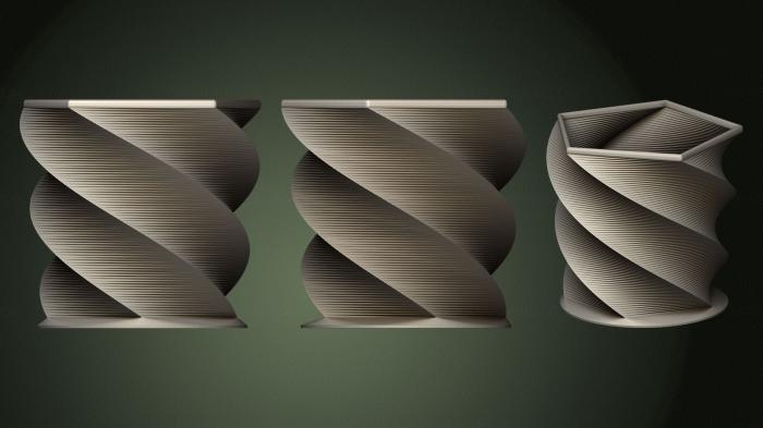 Vases (VZ_0432) 3D model for CNC machine