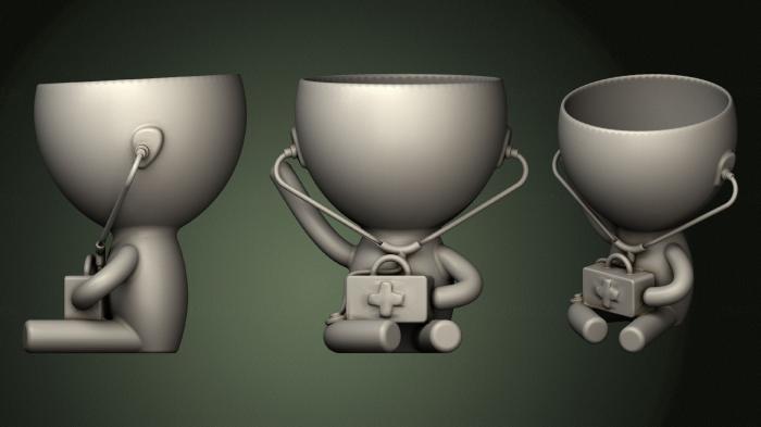 Vases (VZ_0457) 3D model for CNC machine