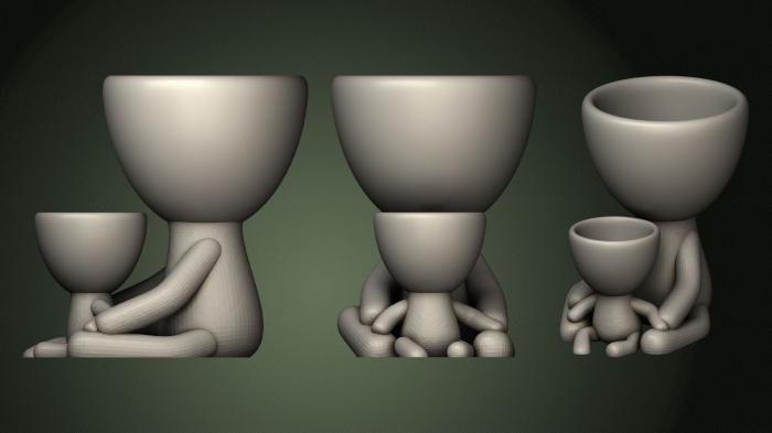 Vases (VZ_0495) 3D model for CNC machine