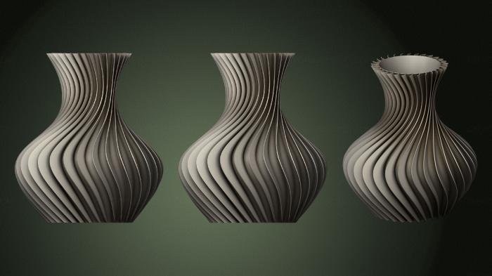 Vases (VZ_0496) 3D model for CNC machine