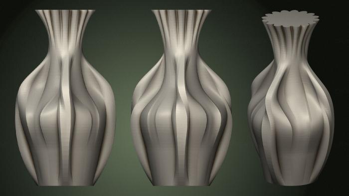 Vases (VZ_0508) 3D model for CNC machine