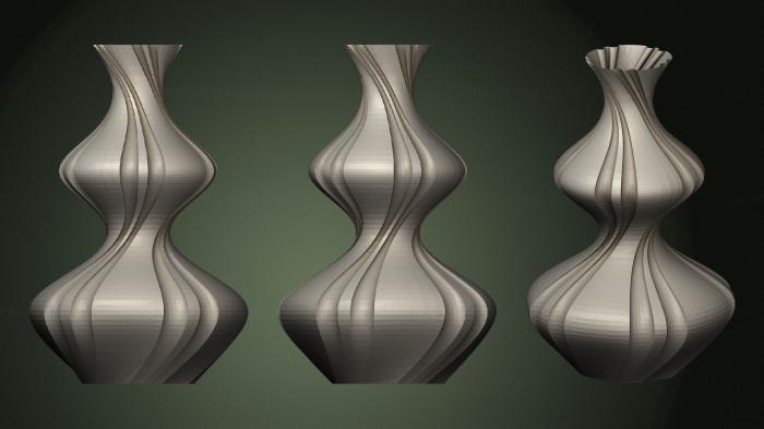 Vases (VZ_0510) 3D model for CNC machine