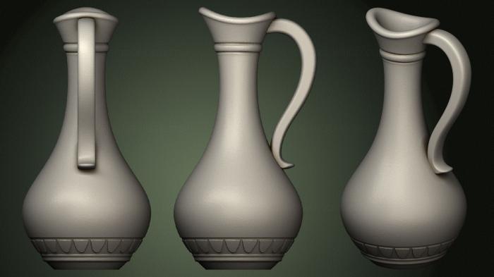 Vases (VZ_0518) 3D model for CNC machine