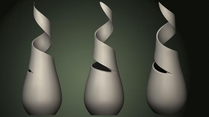 Vases (VZ_0523) 3D model for CNC machine