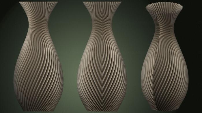 Vases (VZ_0535) 3D model for CNC machine