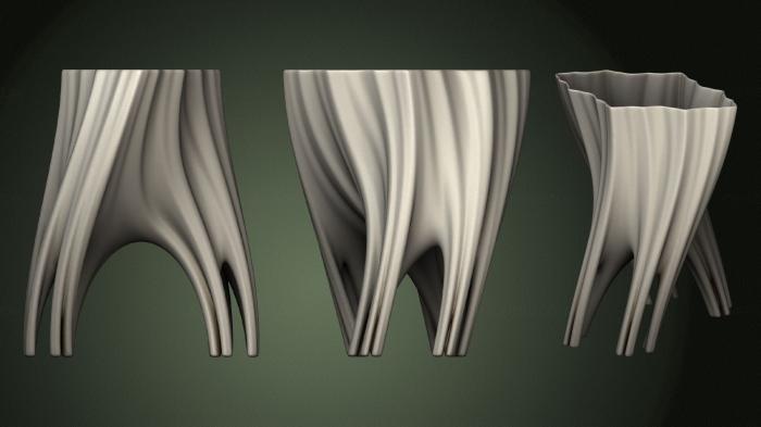Vases (VZ_0604) 3D model for CNC machine