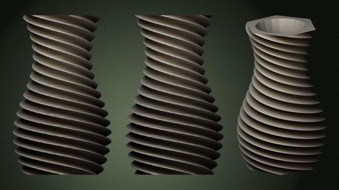 Vases (VZ_0832) 3D model for CNC machine