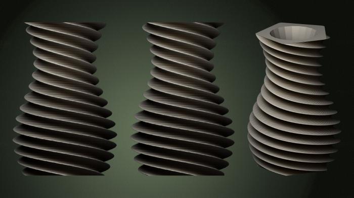 Vases (VZ_0834) 3D model for CNC machine