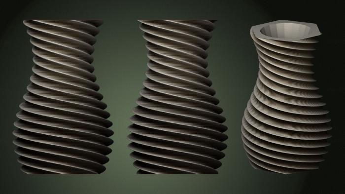 Vases (VZ_0836) 3D model for CNC machine